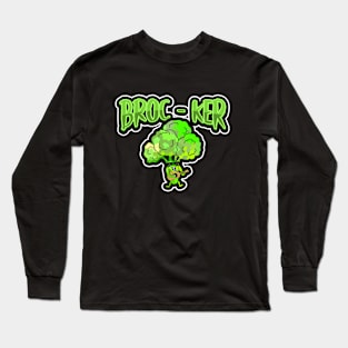 FUNNY Broccoli Vegetable Pun Rock And Roll Long Sleeve T-Shirt